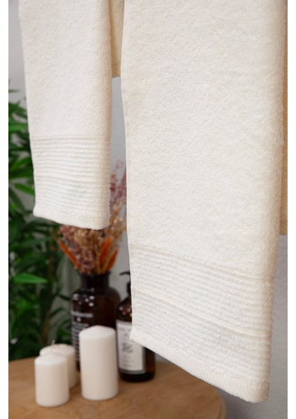 NewNoa 2'li Yüz Havlusu 50x90 - Krem fiyatları