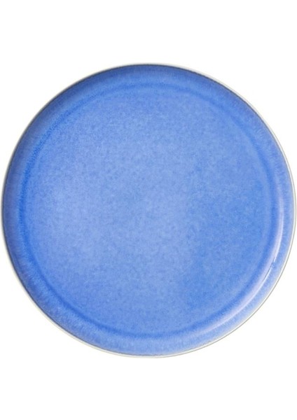 North Seramik Yemek Tabağı Mat Beyaz/parlak Nehir Çap: 27 cm