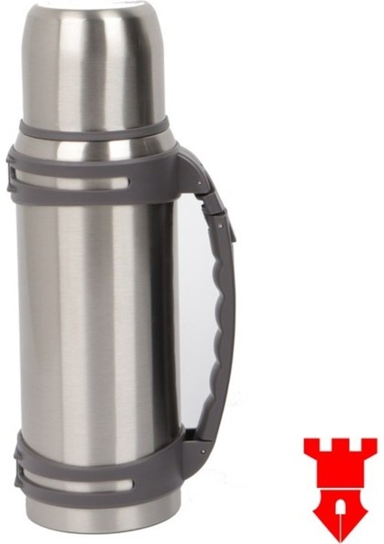 1300 ml Termos SUS-304 Paslanmaz Çelik Bardak Kamp Okul Iş Piknik Çay Kahve Termosu