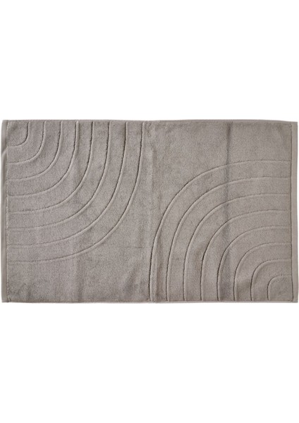 Time Banyo Paspası Beton Rengi Pamuk 50 x 80 cm
