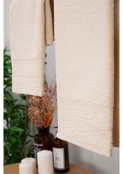 NewNoa 2'li Yüz Havlusu 50x90 - Vizon fiyatları