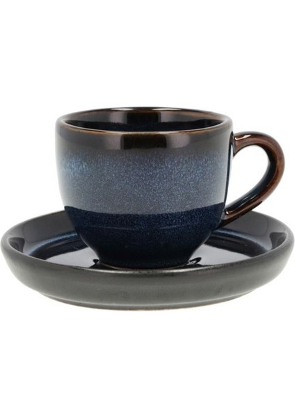 Gastro Seramik Espresso Fincan Tabağıyla 7 cl - Çap:5,5 cm