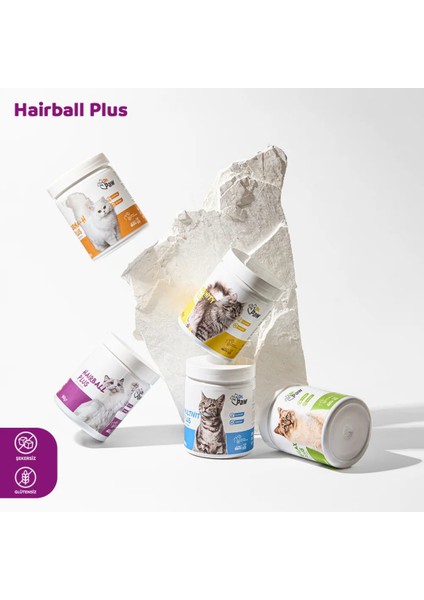 - Hairball Plus: Kediler İçin Glütensiz ve Şekersiz Tablet (90 gr) fiyatları