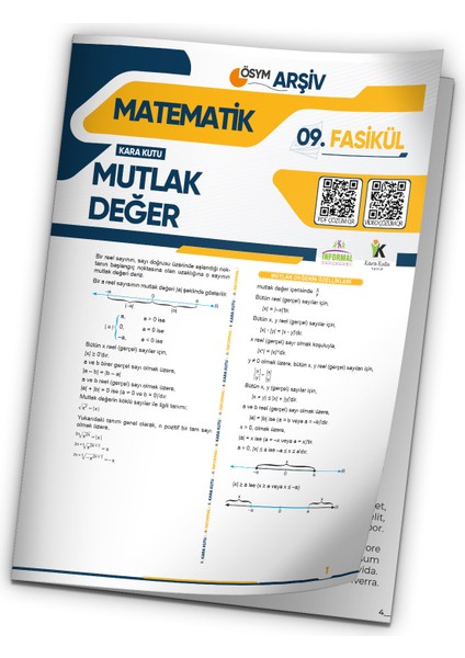 2025 Kpss Matematik Kara Kutu Mutlak Değer 9.fasikül Ösym Çıkmış Soru Bankası Modüler Set Çözümlü