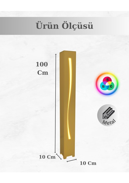 Kuşak Metal Oturma Odası Salon Yatak Odası Mutfak Ambiyans Aydınlatma Lambader