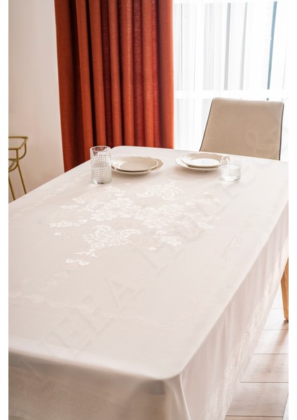 Jumbo Dertsiz Pano Krem Masa Örtüsü Masaörtüsü Silinebilir Kir Leke Tutmaz Sıvı Geçirmez fiyatları