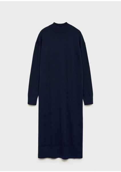 Yuvarlak Yakalı Triko Elbise fırsatları