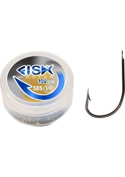 505 Black Nikel Iğne 100 Adet Özel Kutulu