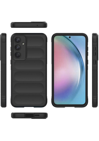 Samsung Galaxy A36 Kılıf Kamera Korumalı Kabartmalı Yumuşak Renkli Silikon Kapak Içi Kadife Kapak