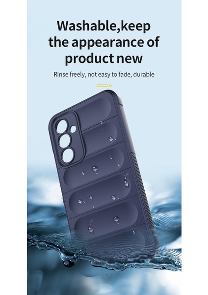 Samsung Galaxy A36 Kılıf Kamera Korumalı Kabartmalı Yumuşak Renkli Silikon Kapak Içi Kadife Kapak