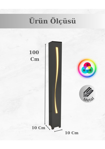 Kuşak Metal Oturma Odası Salon Yatak Odası Mutfak Ambiyans Aydınlatma Lambader