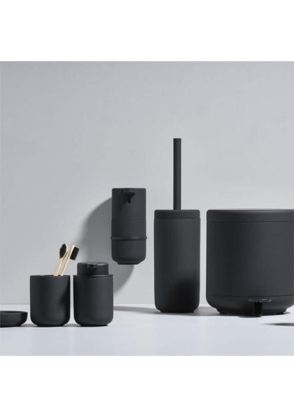 Zone Denmark Ume Katı Sabunluk Siyah Çap:12 cm fiyatları