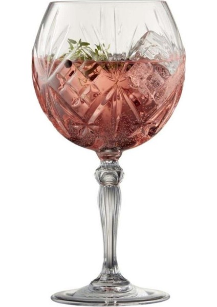 Melodia Kristal Cin Tonik Bardağı 4 Adet 65 cl
