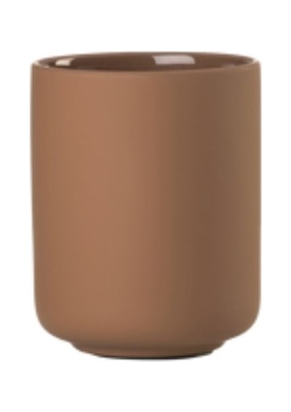 Zone Denmark Ume Diş Fırçası Kupası Terracotta Renk 10,3 cm - Çap:8,3 cm