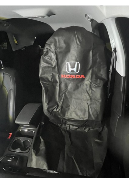 Baskılı Koltuk Kılıfı Honda Bez Servis Koruma Kılıf 2 Adet