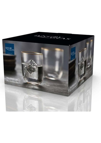 Palermo Gold Bardak 4 Adet 35 cl