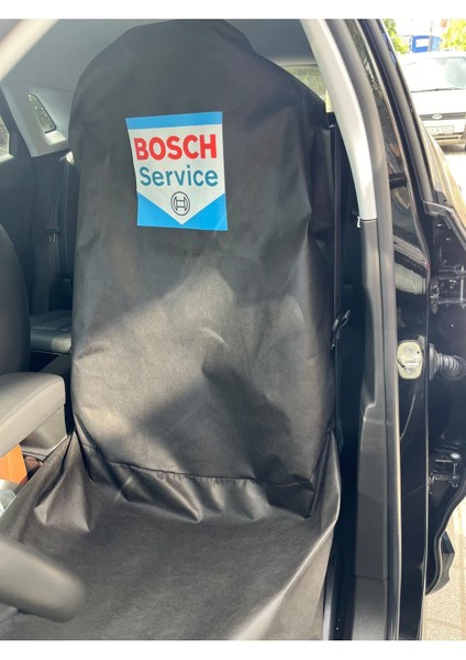 Baskılı Koltuk Kılıfı Boschcar Bez Servis Koruma Kılıf 2 Adet