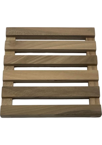 Sofralar Için Ceviz Tencere Tava Çaydanlık Altlığı Doğal Ahşap Nihale 18 x 18 fiyatları