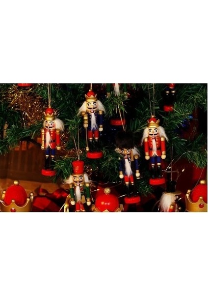 Kurşun Asker Ahşap Dekoratif Eşya (6lı Set 13CM)