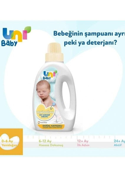 Nessiworld Uni Baby Yenidoğan Sıvı Çamaşır Sabunu 1500 ml