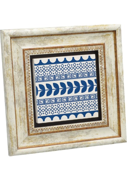 Yunan Deseni Baskılı Taş Tablo 20X20