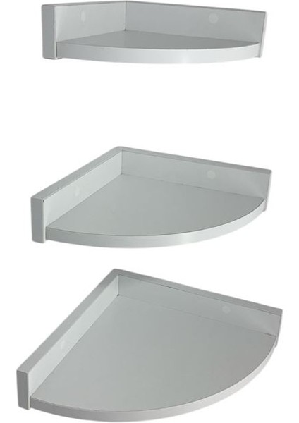 3'lü Üçgen Köşe Raf 31 x 26 x 23 modelleri