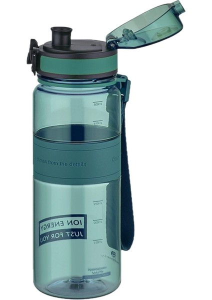 Yumuşak Silikon Kapaklı 500ml Yeşil Tritan Su Şişesi, Hafif ve Sağlam Tasarım fiyatları