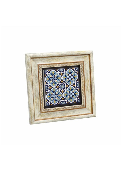 Italyan Deseni Baskılı Taş Tablo 20X20