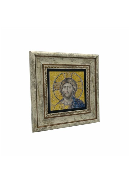 Ayasofya- Hz. Isa Mozaiği Baskılı Taş Tablo 20X20 fırsatları