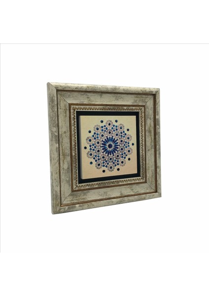 Geometrik Desen Baskılı Taş Tablo 20X20 fırsatları