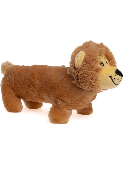 Aslan 3D Pelüş Fermuarlı Yatay Kalem Kutu