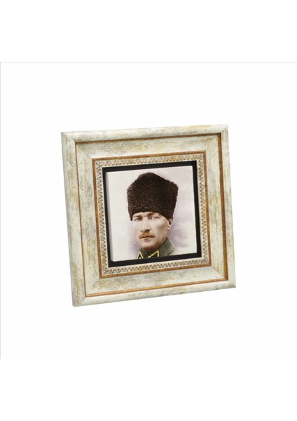 Mustafa Kemal Atatürk Baskılı Taş Tablo 20X20