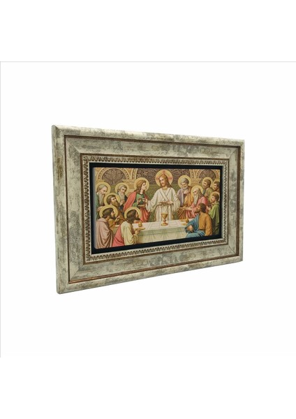 Eucharist (Rabbin Sofrası) Baskılı Taş Tablo 20X30