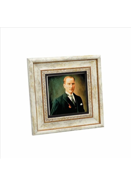 Mustafa Kemal Atatürk Baskılı Taş Tablo 20X20