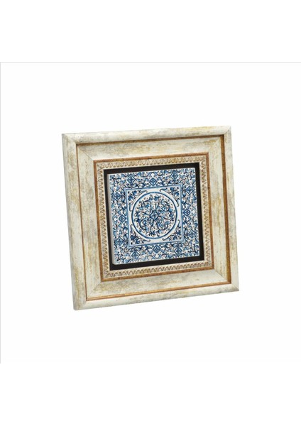 Italyan Deseni Baskılı Taş Tablo 20X20