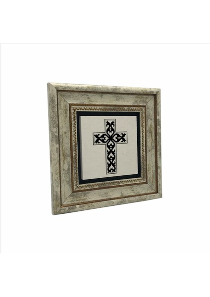 Haç Baskılı Taş Tablo 20X20 fırsatları