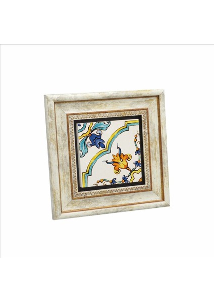 Italyan Deseni Baskılı Taş Tablo 20X20