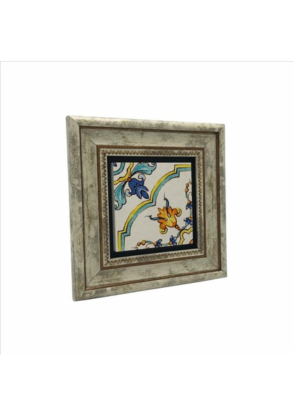 Italyan Deseni Baskılı Taş Tablo 20X20