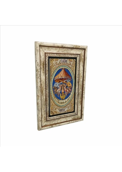 Melekler Freski (Vatikan) Baskılı Taş Tablo 20X30