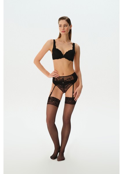 Latte Garter Kemerli Jartiyer