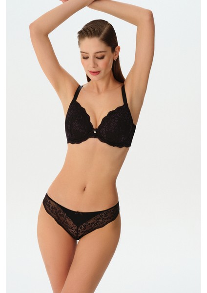 New Linda Slip Külot - Siyah