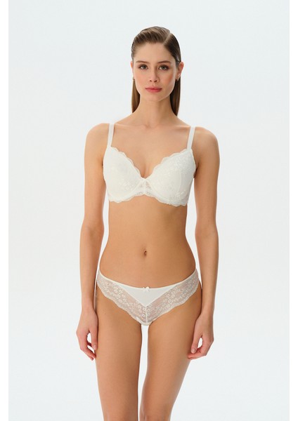 New Linda Slip Külot - Ekru