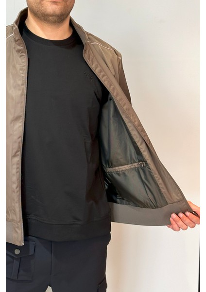 Erkek Feremuarlı Mevsimlik Ceket Tek Üst REU-9114 Camel indirimleri