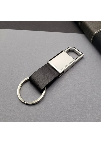 Siyah Gümüş Metal Anahtarlık fiyatları