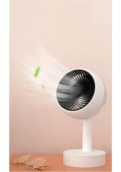 Şarjlı Masa ve El Fan Taşınabilir Şarjlı Edilebilir Mini El Fan
