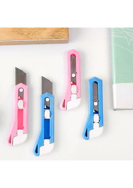 Çelik Bıçaklı Mini Tekli Falçata Maket Bıçağı