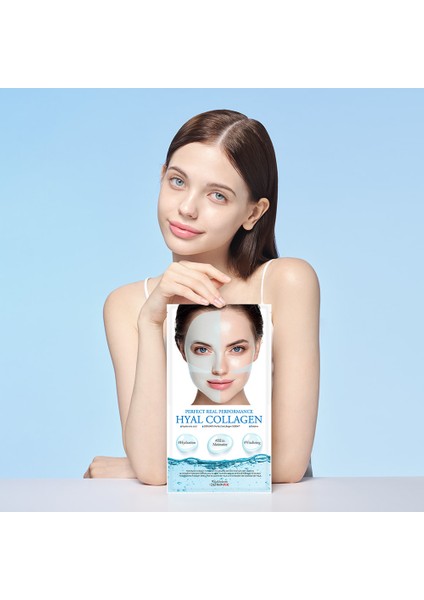 Hyal Collagen Nemlendirici ve Canlandırıcı Hyaluronic Acid Etkili Kolajen Maske