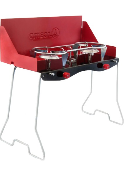 K-629-60 Çift Ocaklı Çantalı Kamp Ocağı modelleri