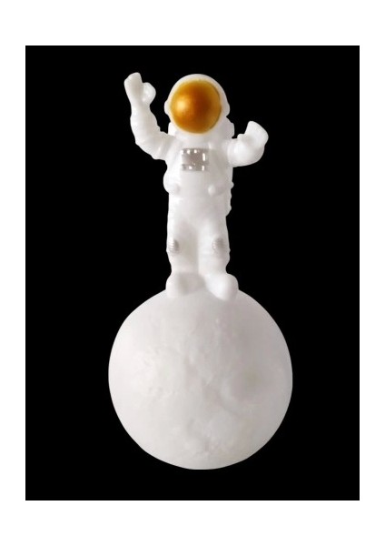 Astronot Şekilli Gece ve Masa Lambası