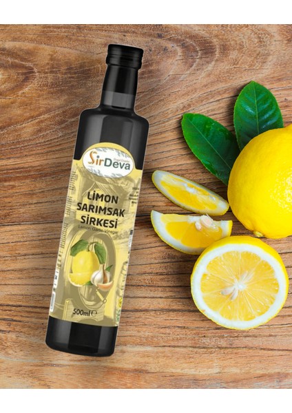 Limon Sarımsak Sirkesi Doğal Fermantasyon 500 ml fiyatları